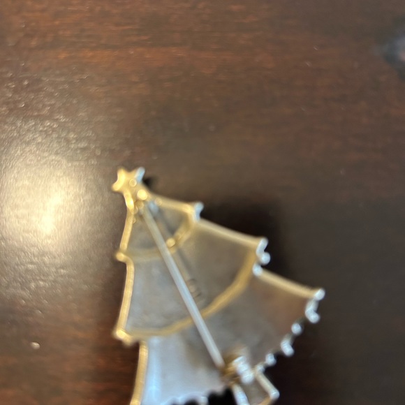 Christmas Tree Brooch by LC - Picture 4 of 4